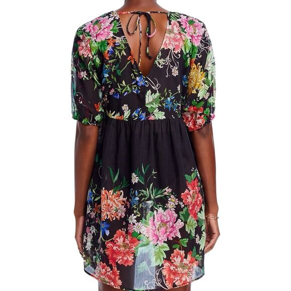 Johnny Was Women's Metalli Notte A-Line Dress Medium - Picture 13 of 14